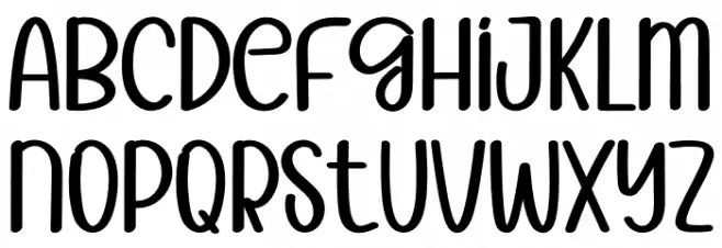 Strong  Woman Schriftart Kleinbuchstaben