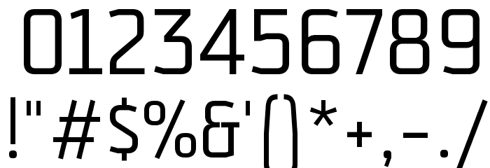 Strong Font OTHER CHARS