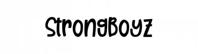 StrongBoyz  تنزيل الخطوط