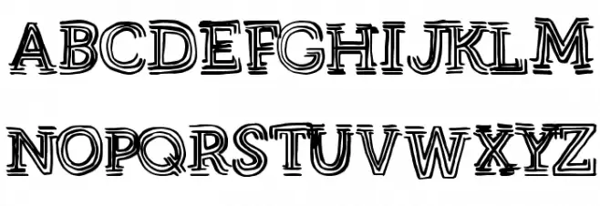StrongEventDT Schriftart Groß