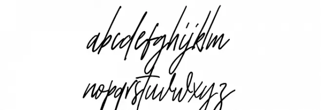 StrongHeartScript Шрифта строчной