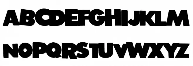 StrongVoid Schriftart Groß