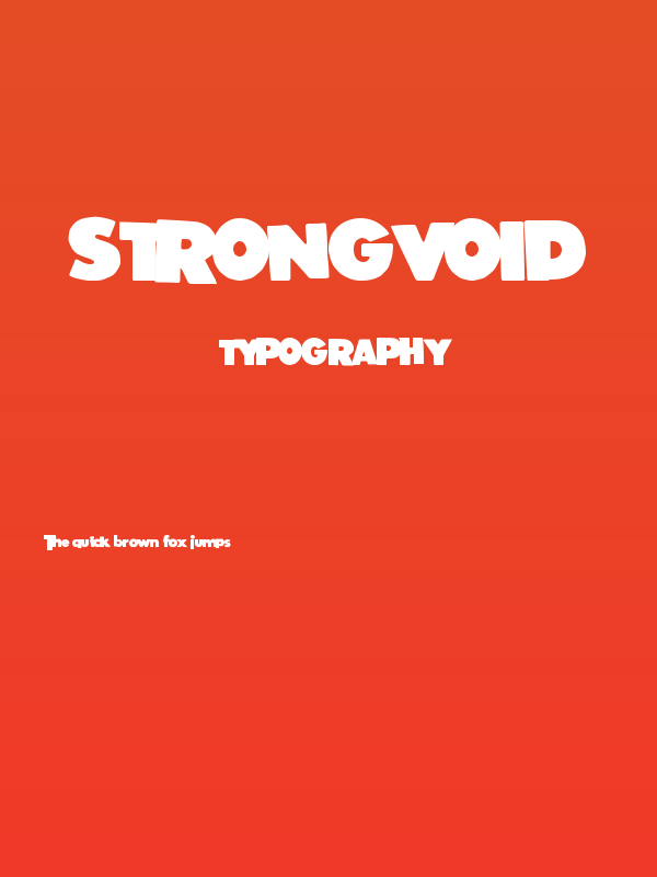StrongVoid Poster