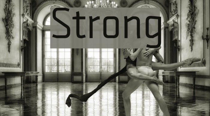 Strong Caratteri examples