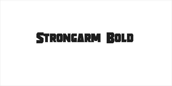 Strongarm Bold Logo