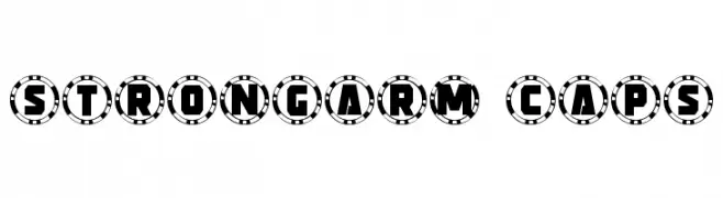Strongarm Caps  免费字体下载
