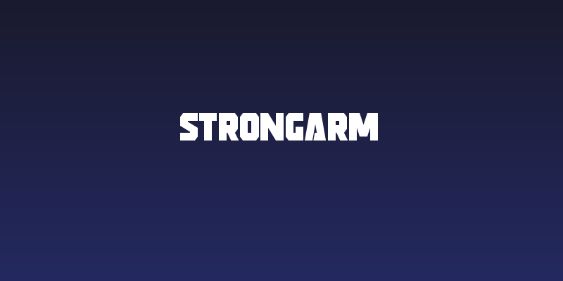 Strongarm Social Header