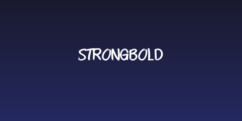 Strongbold Social Header