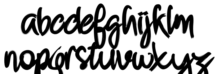 Strongbold Font LOWERCASE