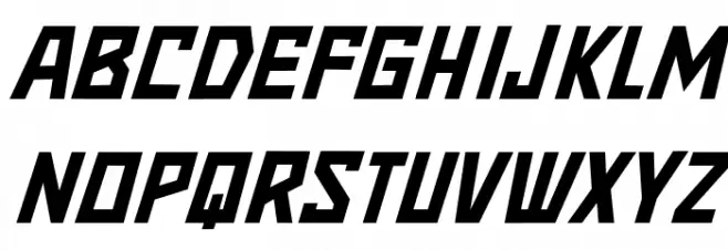 Strongbox Italic Schriftart Groß
