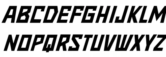 Strongbox Italic Schriftart Kleinbuchstaben
