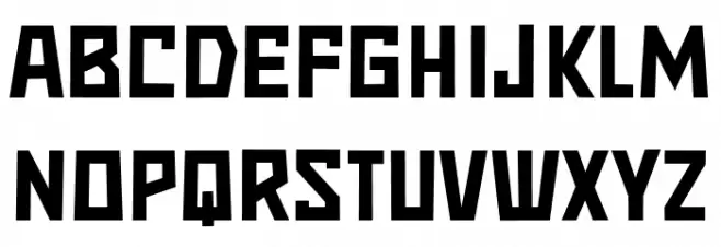 Strongbox Regular Schriftart Groß