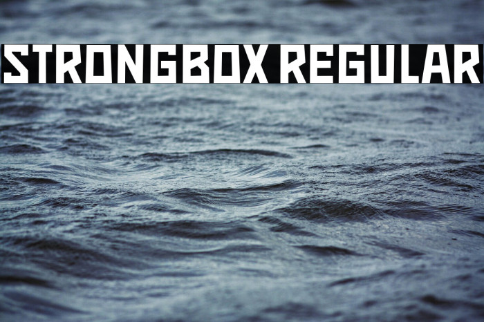 Strongbox Regular Example 1