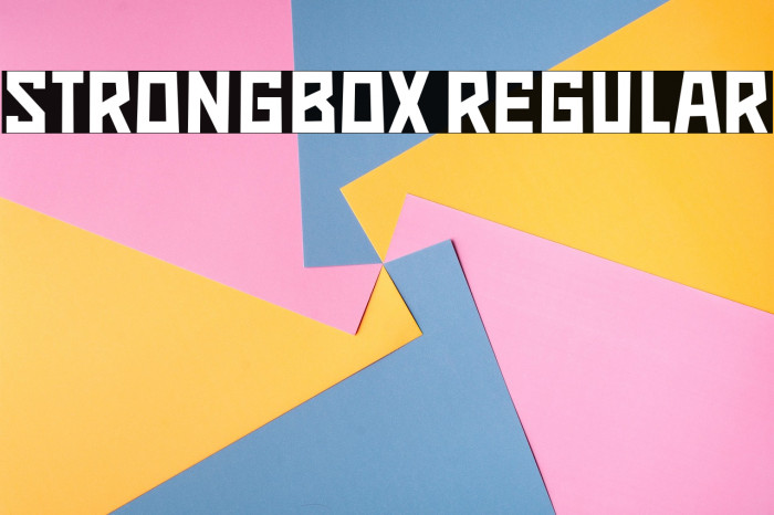 Strongbox Regular Example 2