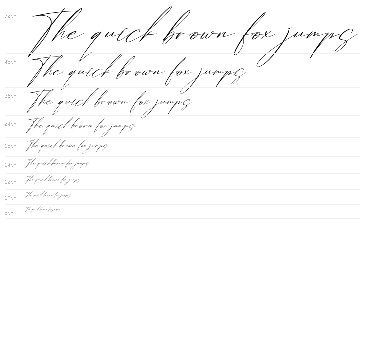 Strongela Delmonte Italic Waterfall