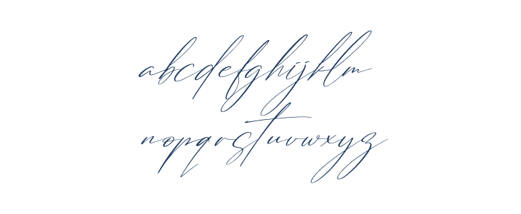 Strongela Delmonte Italic Lowercase