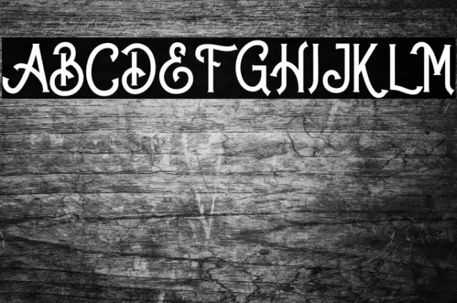 Stronger-Regular Font examples