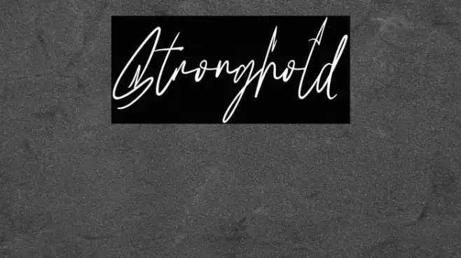 Stronghold خط examples