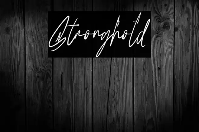 Stronghold خط examples