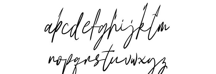Stronghold Font LOWERCASE