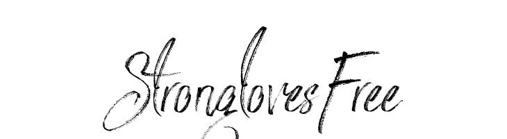 StronglovesFree Font