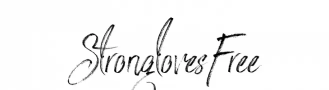 StronglovesFree  Fuentes Gratis Descargar
