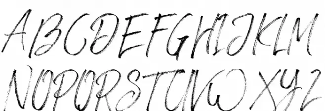 StronglovesFree Schriftart Groß