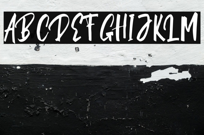 Strongwild Demo Font examples