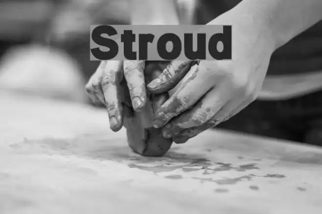 Stroud フォント examples