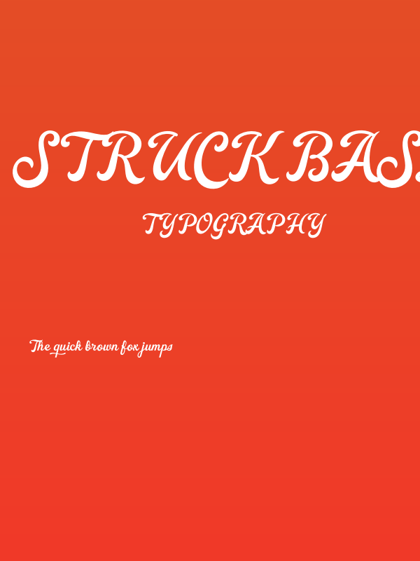 Struck Base PERSONAL USE ONLY PERSONAL USE ONLY Poster