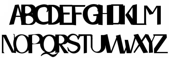 Strumbelflumble Normal フォント 大文字