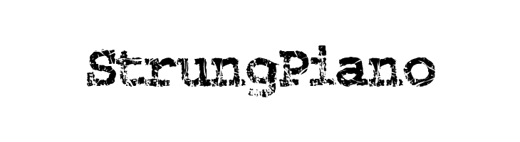 StrungPiano  免费字体下载