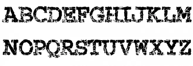 StrungPiano Schriftart Groß