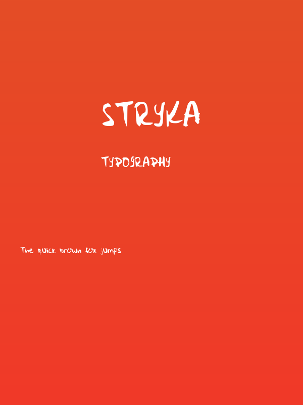 Stryka Poster
