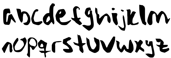 Stryka Font LOWERCASE