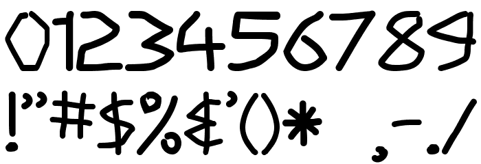 Stryx Font OTHER CHARS
