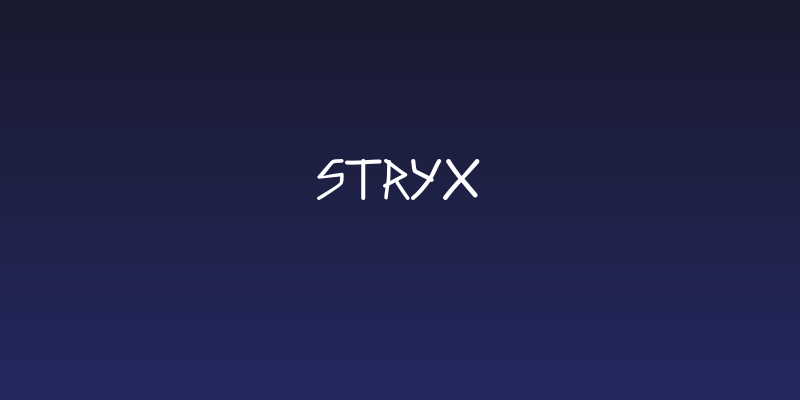 Stryx Social Header