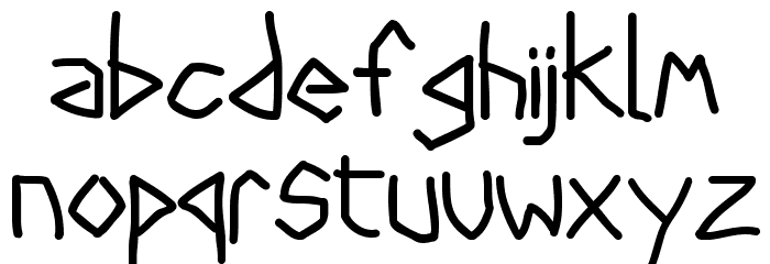 Stryx Font LOWERCASE