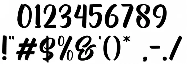 Sttalline Font OTHER CHARS