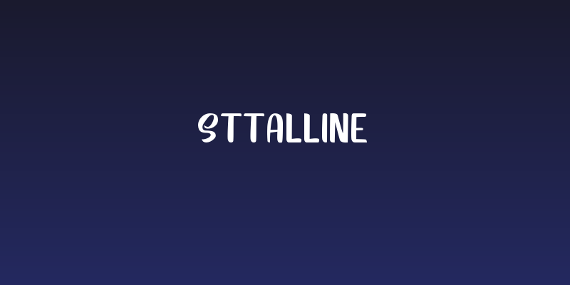 Sttalline Social Header