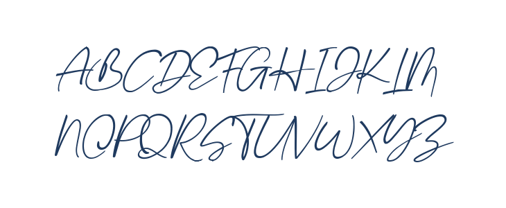 Stthomas Script Regular Uppercase