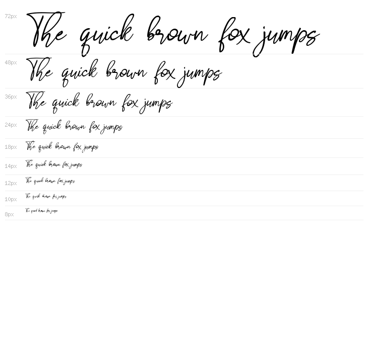 Stthomas Script Regular Waterfall