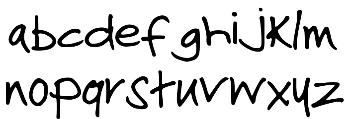 StuVetica2 Font LOWERCASE