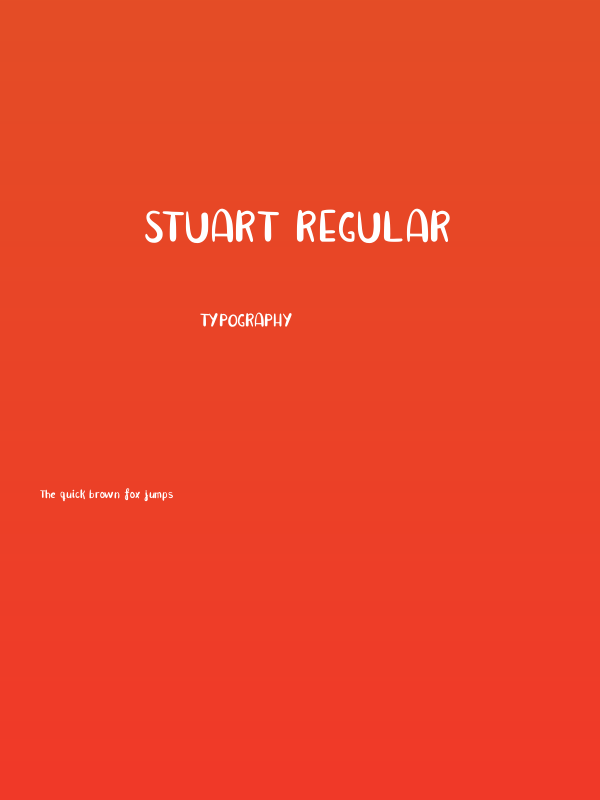 Stuart Regular Poster