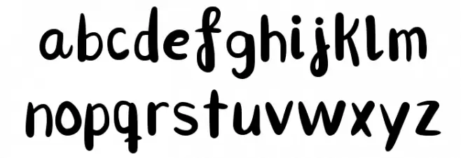Stuart Regular 字体 小写