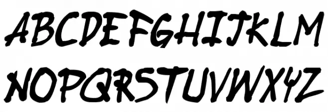 Stubborn Heartz TBS Bold Italic Fonte MAIÚSCULAS