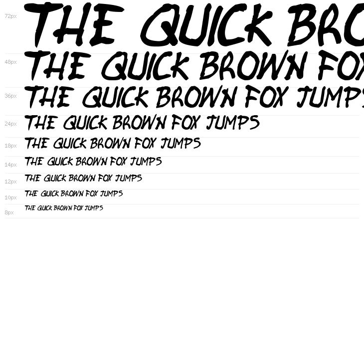 Stubborn Heartz TBS Bold Italic Waterfall