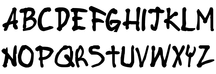 Stubborn Heartz TBS Bold Font LOWERCASE