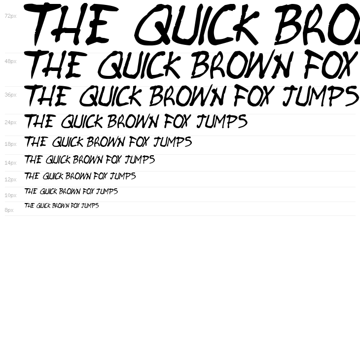 Stubborn Heartz TBS Italic Waterfall