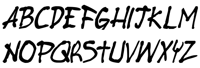 Stubborn Heartz TBS Italic Font LOWERCASE